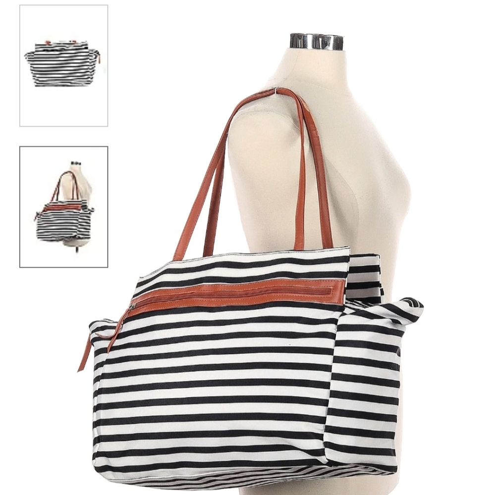 DSW| Striped Tote Bag